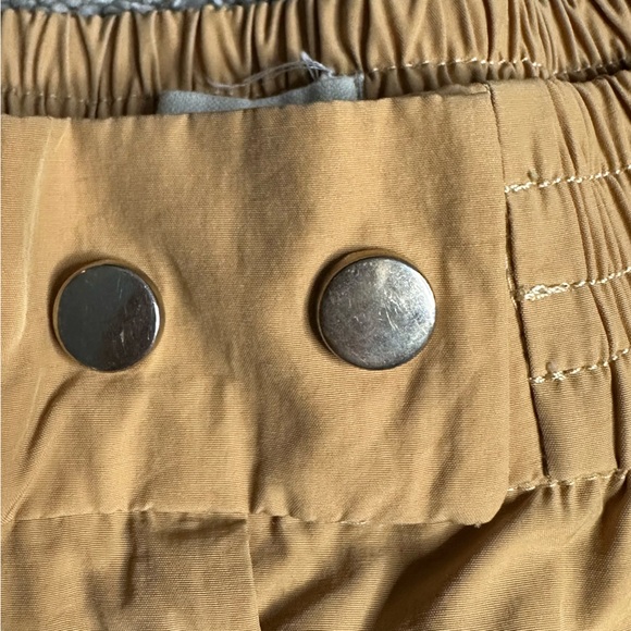 Anthropologie Pilcro cargo parachute pants small khaki tan skater urban casual - Picture 7 of 14